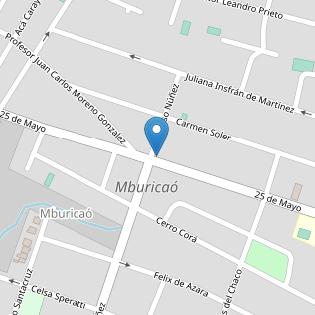 Mapa Trips Paraguay